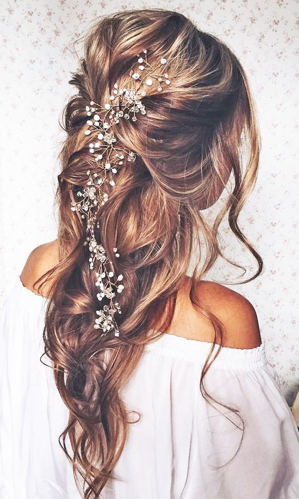 45 Most Romantic Wedding Hairstyles For Long Hair Page 7 Of 9 Hi Miss Puff 0351