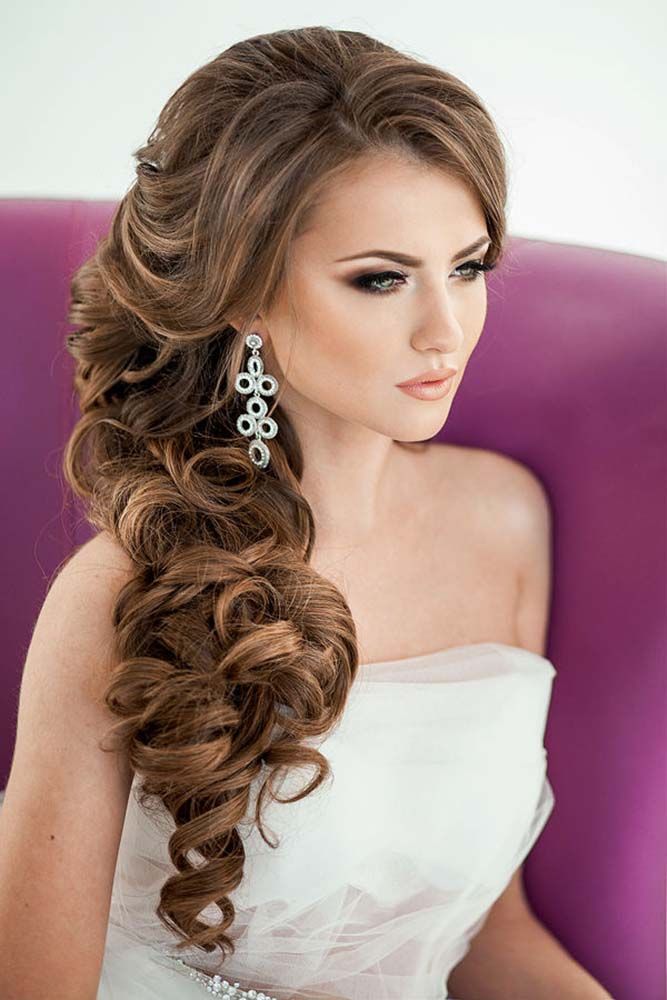 45 Most Romantic Wedding Hairstyles For Long Hair Page 8 Of 9 Hi 