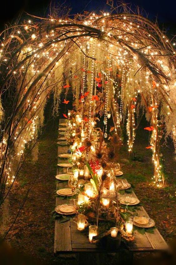 65 Breathtaking String Bistro Lighting Wedding Ideas You Must See