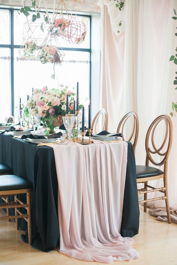 25 Chic Blush And Black Wedding Ideas Page 5 Of 5 Hi Miss Puff