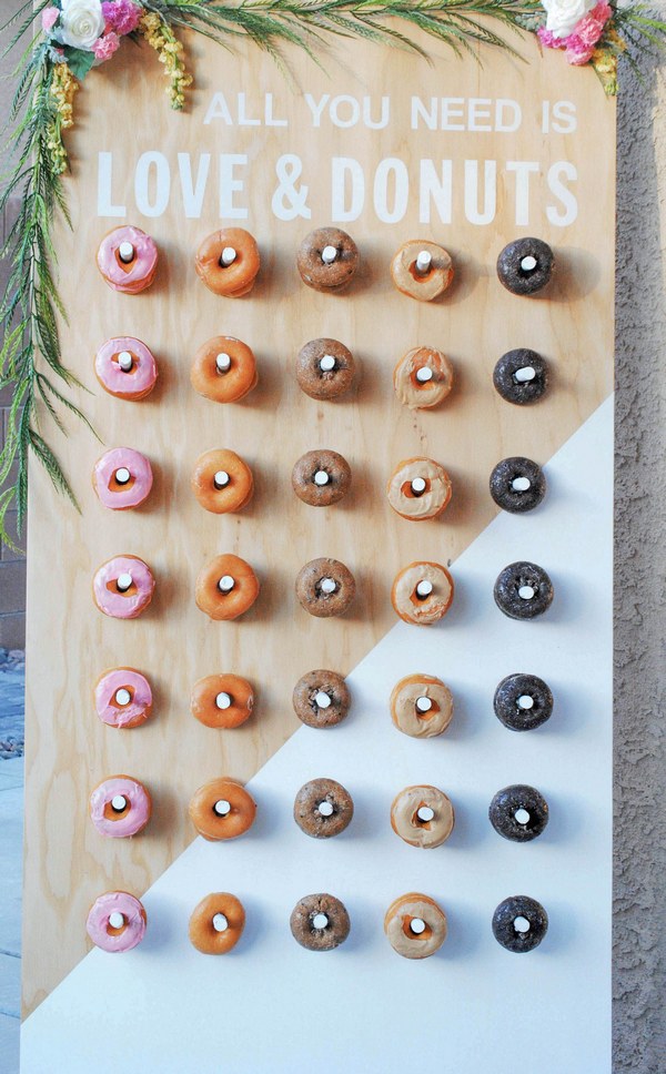 Best Wedding Donut Walls Displays For Page Of Hi Miss