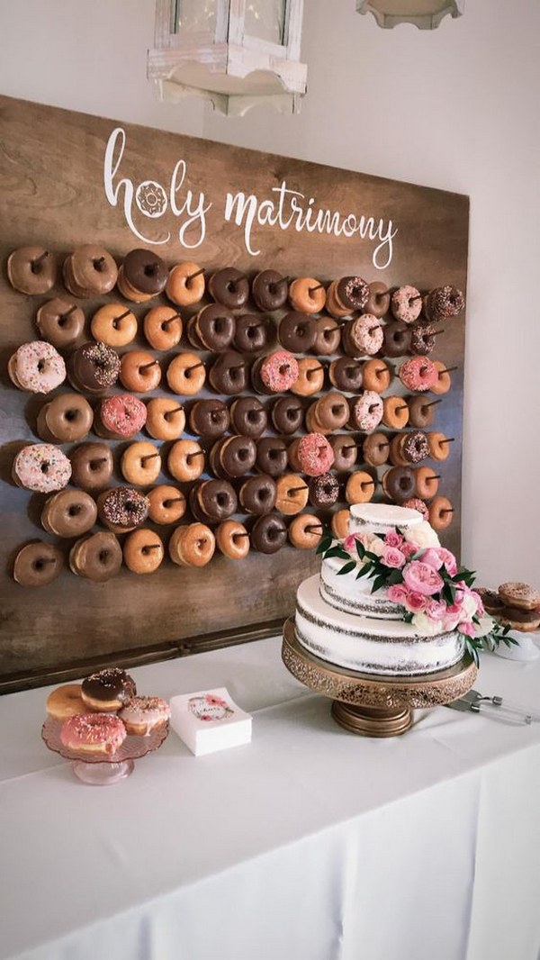 30 Best Wedding Donut Walls And Displays Hi Miss Puff