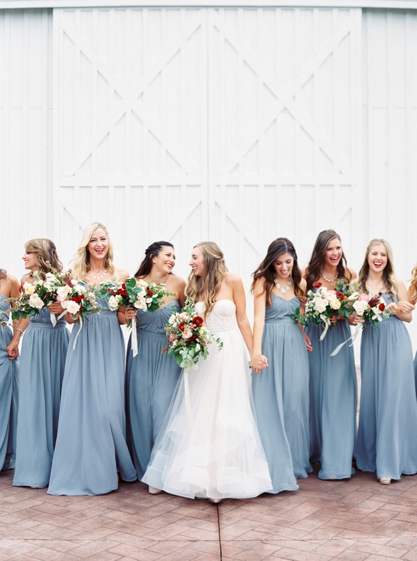 ️ 20 Dusty Blue Bridesmaid Dresses Youll Love Hi Miss Puff