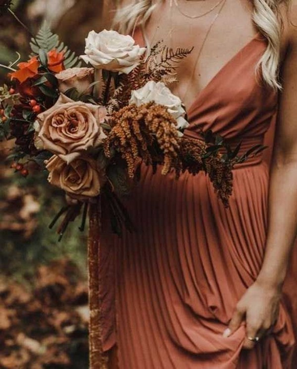 Rustic Bohemian Rust Wedding Color Ideas For