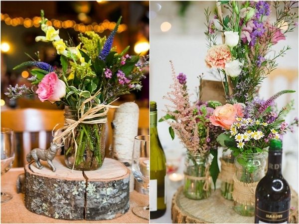 100 Country Rustic Wedding Centerpiece Ideas Hi Miss Puff