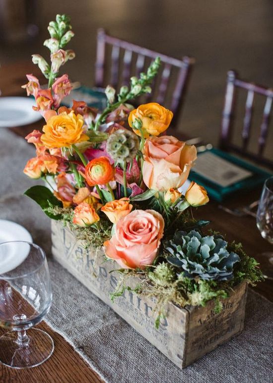 100 Country Rustic Wedding Centerpiece Ideas – Page 2 of 20 – Hi Miss Puff