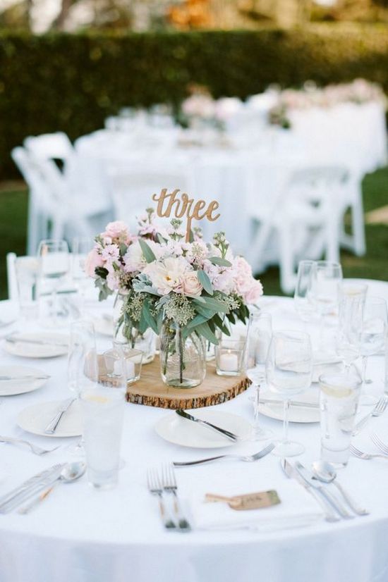 100 Country Rustic Wedding Centerpiece Ideas – Page 15 – Hi Miss Puff