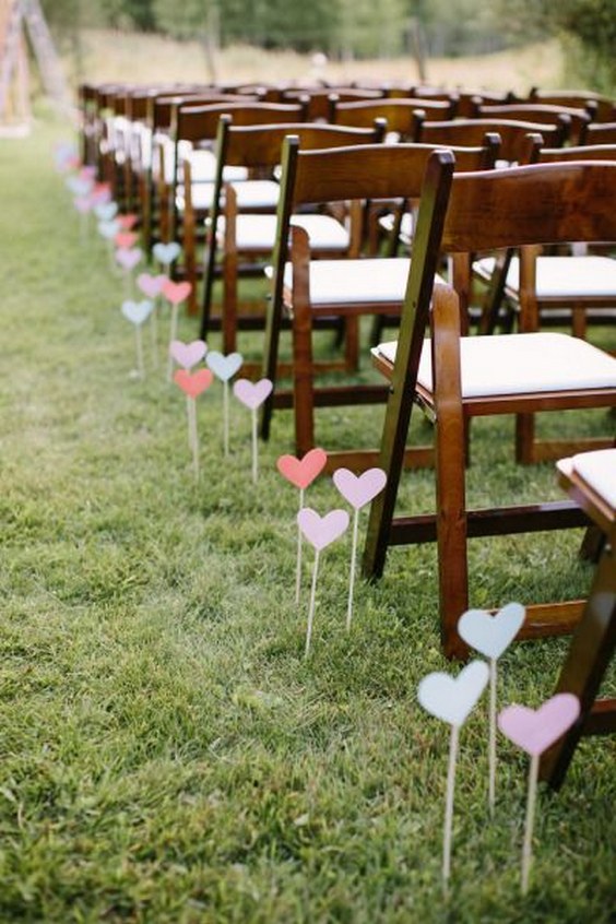 100 Awesome Outdoor Wedding Aisles You‘ll Love – Page 8 – Hi Miss Puff