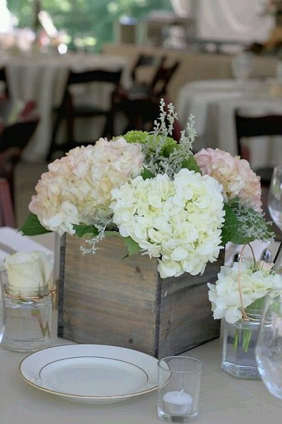 90 Rustic Wooden Box Wedding Centerpiece Ideas – Page 6 of 10 – Hi Miss ...