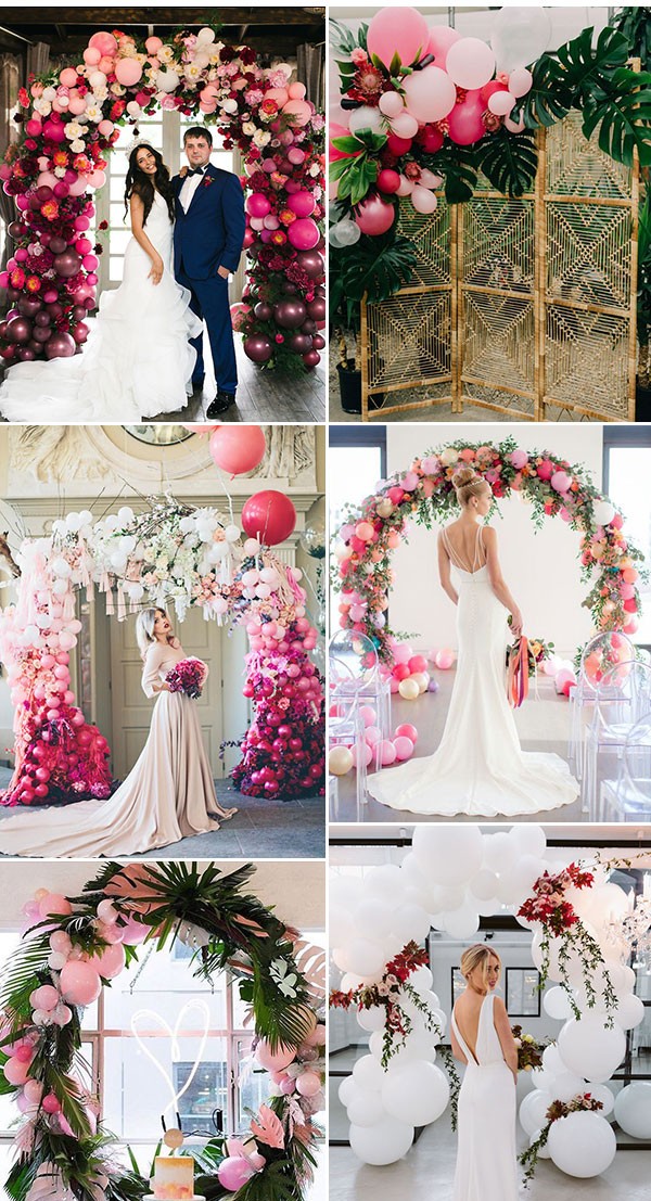 Wedding Trend 2019 wedding decorations balloon balloon arch – Hi Miss Puff