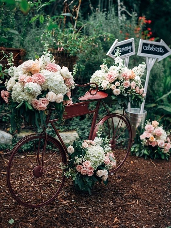 ️ 100 Awesome & Romantic Bicycle Wedding Ideas - HMP