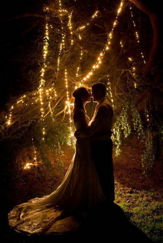 65 Breathtaking String Bistro Lighting Wedding Ideas You Must See ...