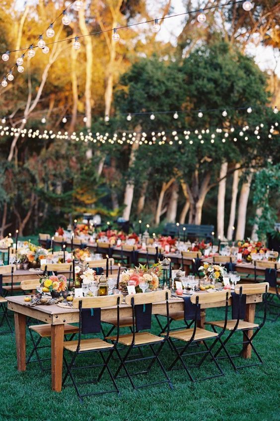 65 Breathtaking String Bistro Lighting Wedding Ideas You Must See ...