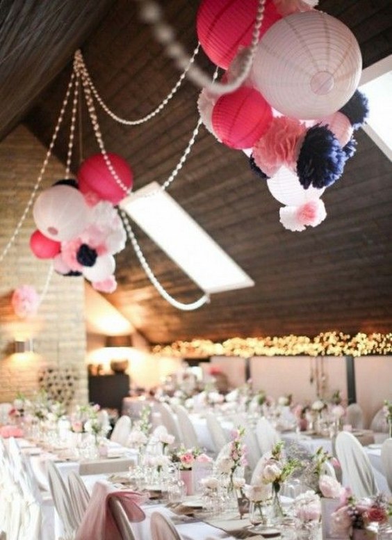 50 Prettiest Pom poms Decor Ideas for Your Wedding – Page 3 – Hi Miss Puff