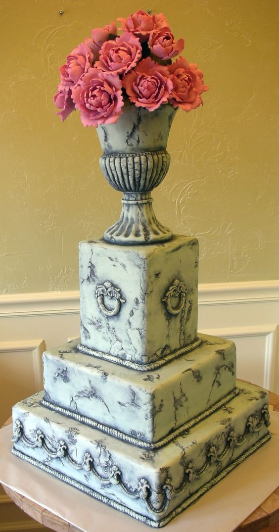 40 Must See Marble Wedding Cake Ideas - Page 8 - Hi Miss Puff