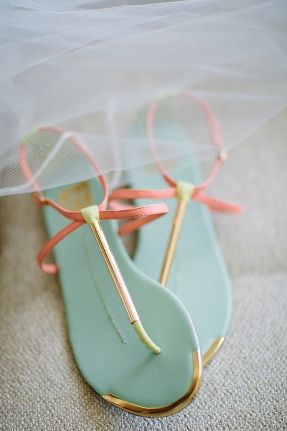 download mint and peach wedding