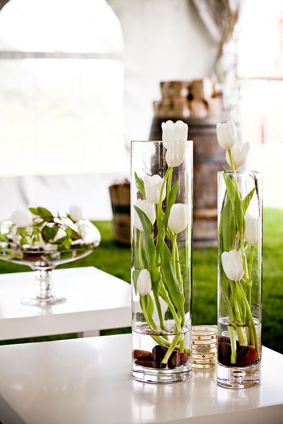 50 White Tulip Wedding Ideas for Spring Weddings – Page 2 – Hi Miss Puff