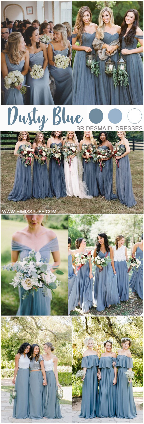  50 Dusty Blue Wedding Color Ideas For 2023 Hi Miss Puff