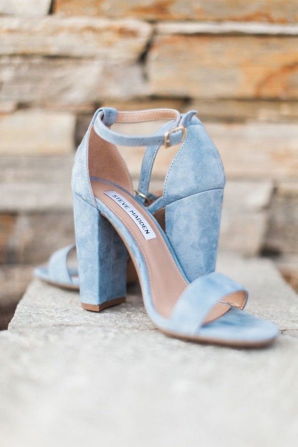 wedding shoes dusty blue