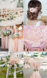 ️ 80+ Romantic Blush Pink Wedding Color Ideas - Hi Miss Puff