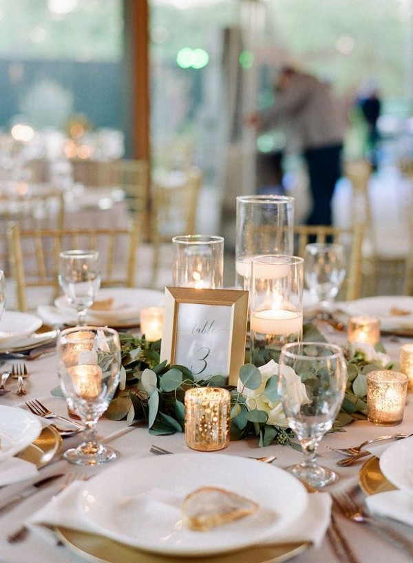 ️ 20 Greenery Wedding Centerpieces You’ll Love - Hi Miss Puff