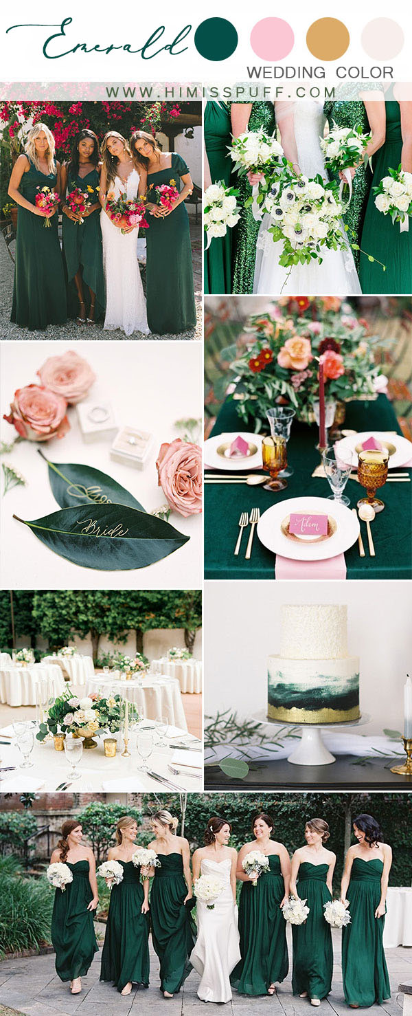 Top 10 Wedding Color  Scheme Ideas for 2020  Hi Miss Puff