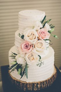 Top 20 Simple Pink Wedding Cakes for Spring Summer Weddings