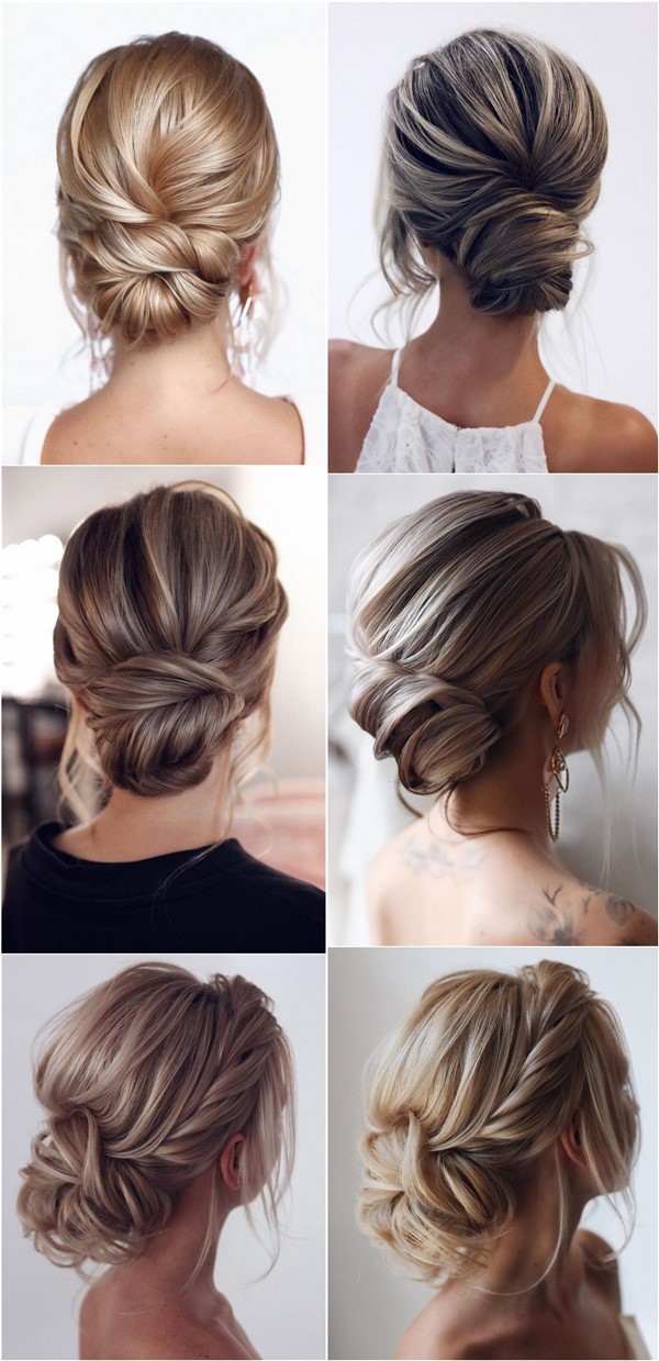 Easy Wedding Hairstyle Low Bun Hairstyles 2021