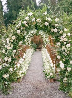 ️ 20 Minimalist Outdoor Wedding Aisle Decor Ideas - HMP