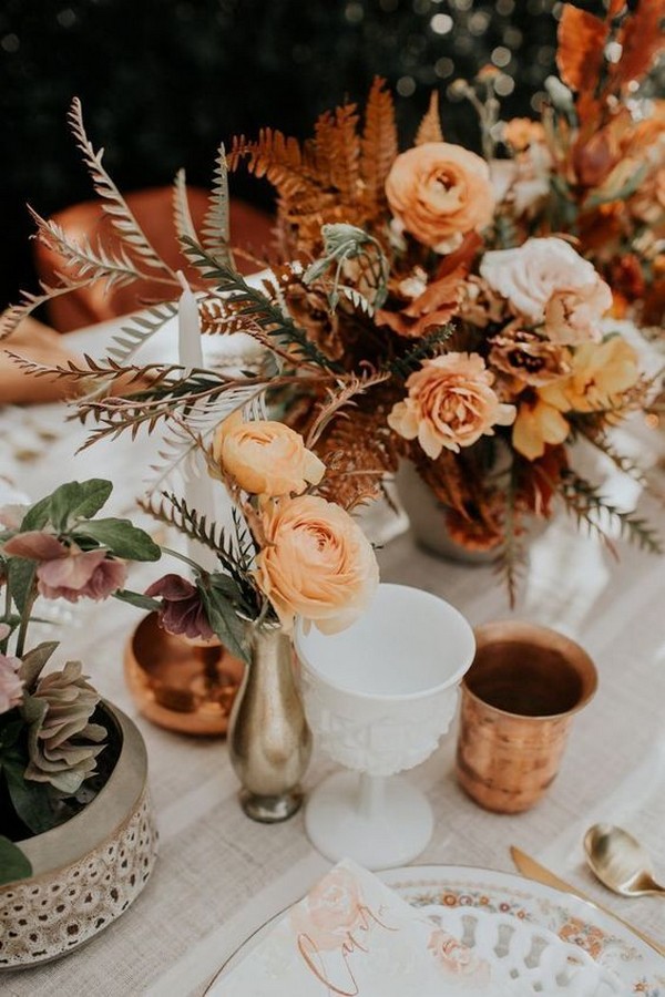 20 Rustic Bohemian Rust Wedding Color Ideas for 2021 – Hi Miss Puff