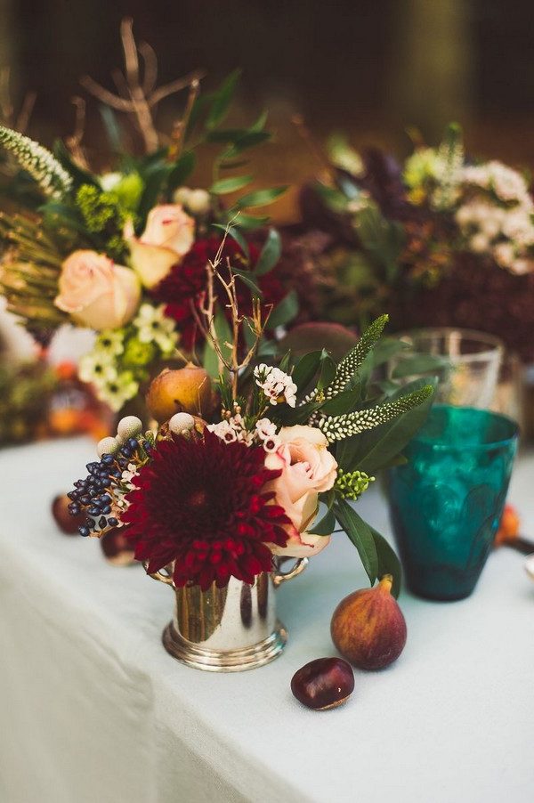 22 Dark Teal and Burgundy Wedding Ideas for Fall – Page 2 of 2 – Hi ...
