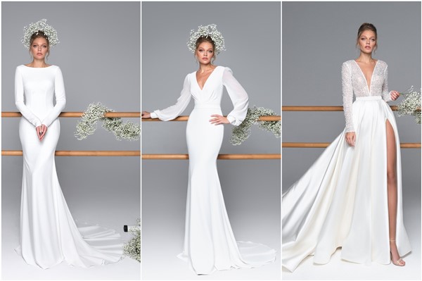 Eva Lendel Elegant Simple Wedding Dresses - Hi Miss Puff