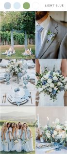 20 Light Blue Wedding Color Ideas for Spring Summer Wedding