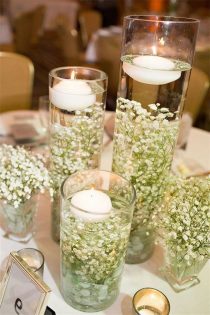 ️ 30 Fabulous Floating Wedding Centerpiece Ideas - Hi Miss Puff