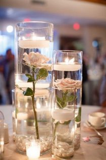 ️ 30 Fabulous Floating Wedding Centerpiece Ideas - Hi Miss Puff