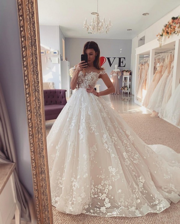 Lace Wedding Dresses 2020 from salonlove1 49 - Hi Miss Puff