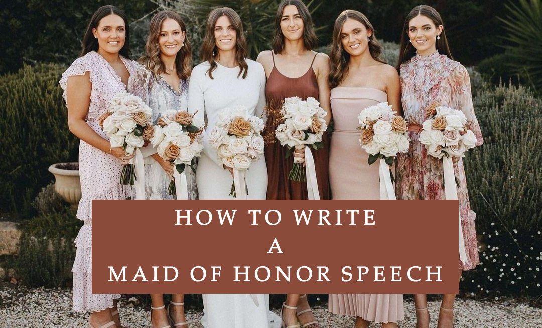 how to write wedding speech maid of honor