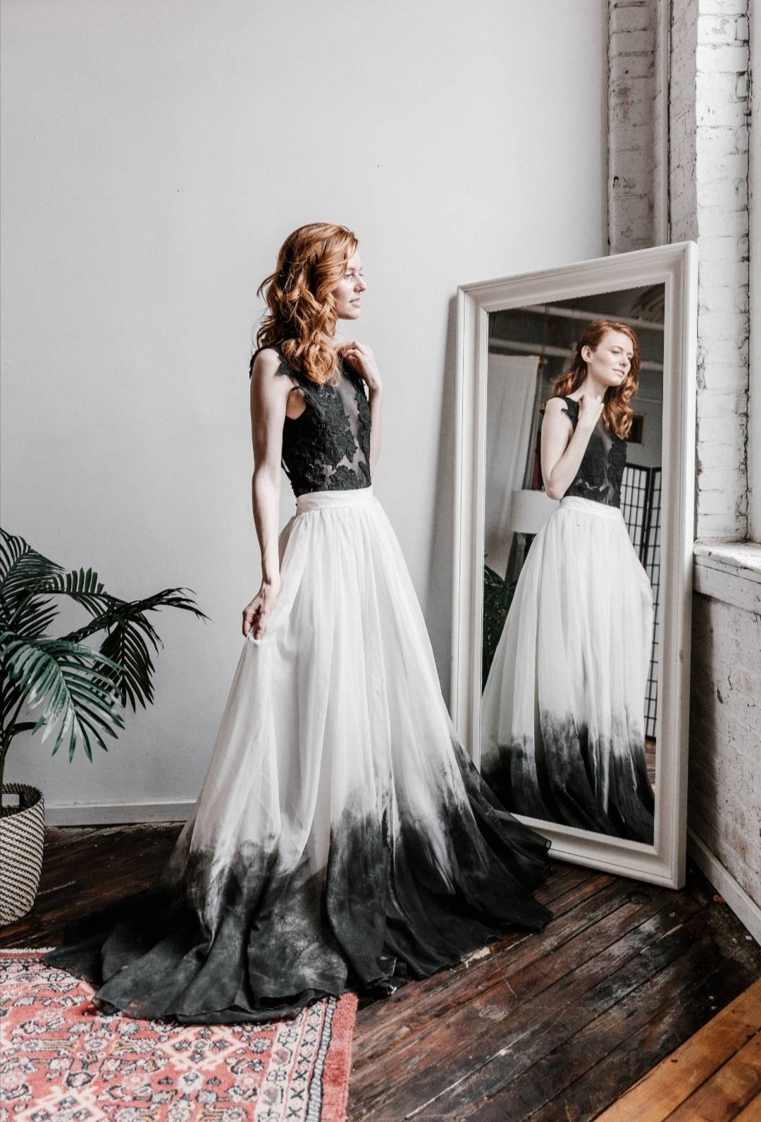 ❤️Top 15 Black and White Wedding Dresses 2023 - Hi Miss Puff