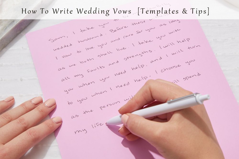 How To Write Wedding Vows 1 
