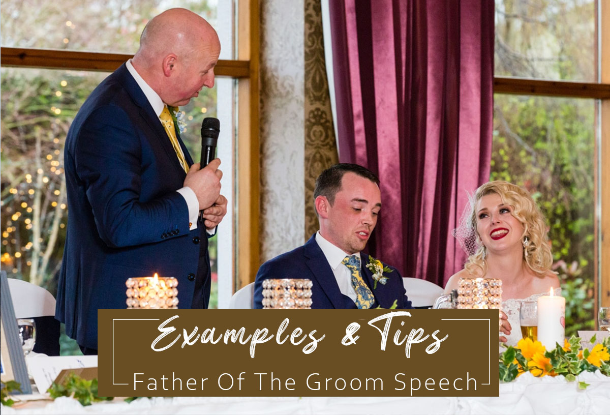 what to include in father of the groom speech