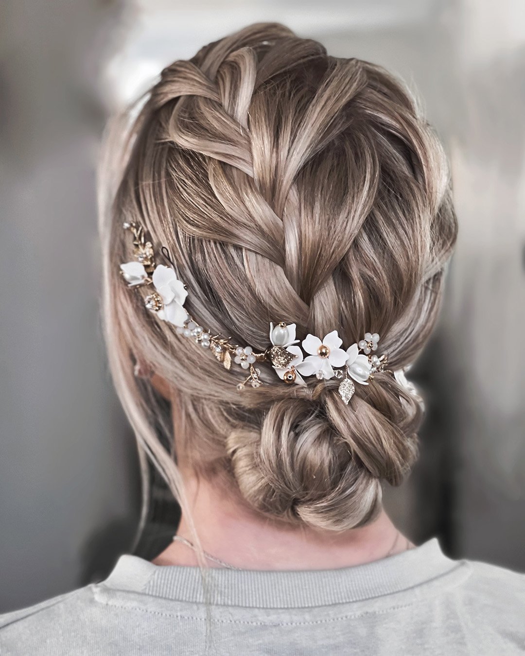 Pronovias - Kerry's half-up bridal hairstyle with loose... | Facebook