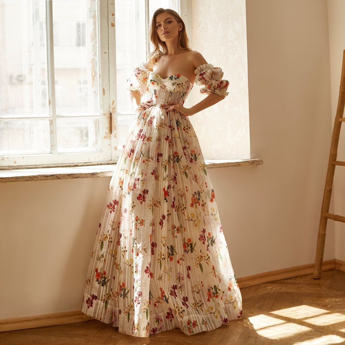 Floral maxi outlet dress wedding guest