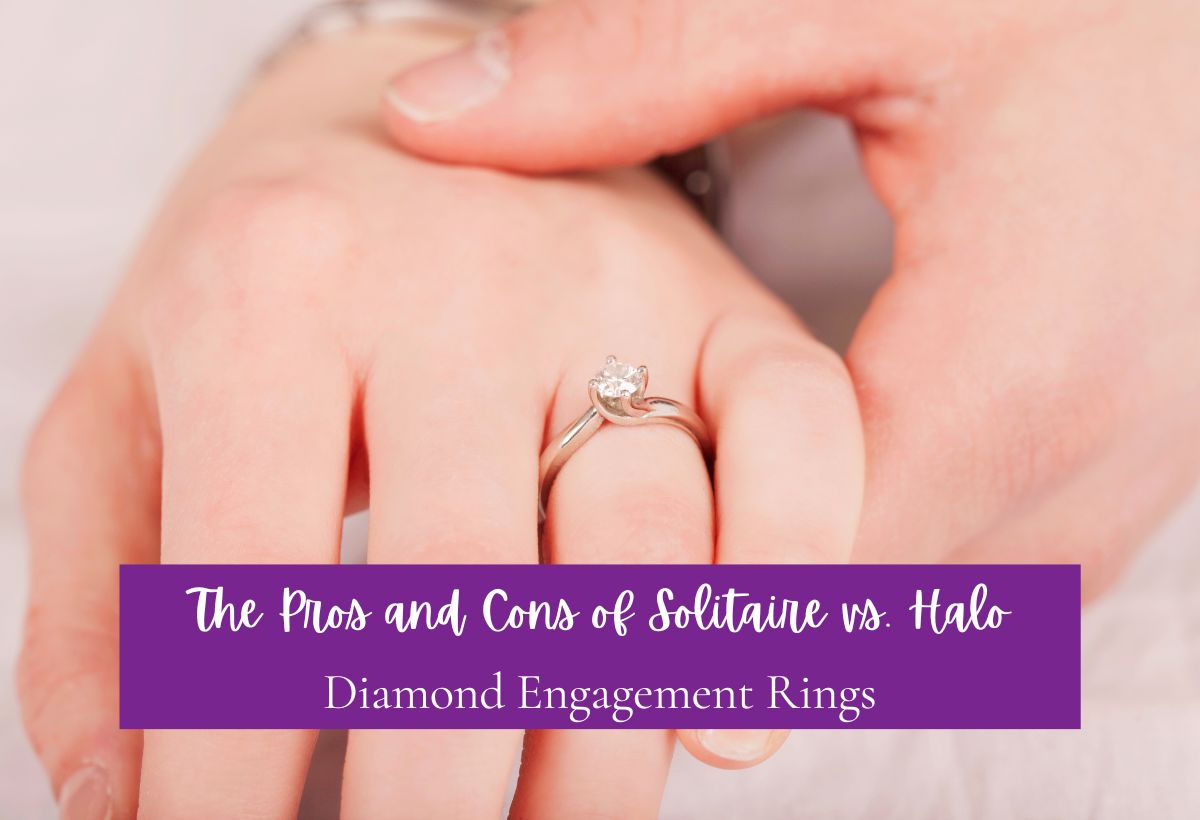 ️ The Pros And Cons Of Solitaire Vs. Halo Diamond Engagement Rings - Hi ...